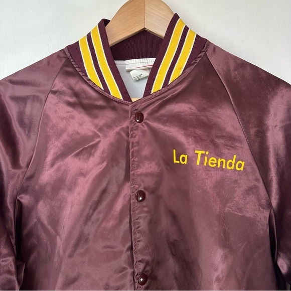 Vintage Satin Bomber Jacket - Picture 2 of 10